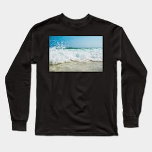 Ocean Waves on the Beach Long Sleeve T-Shirt